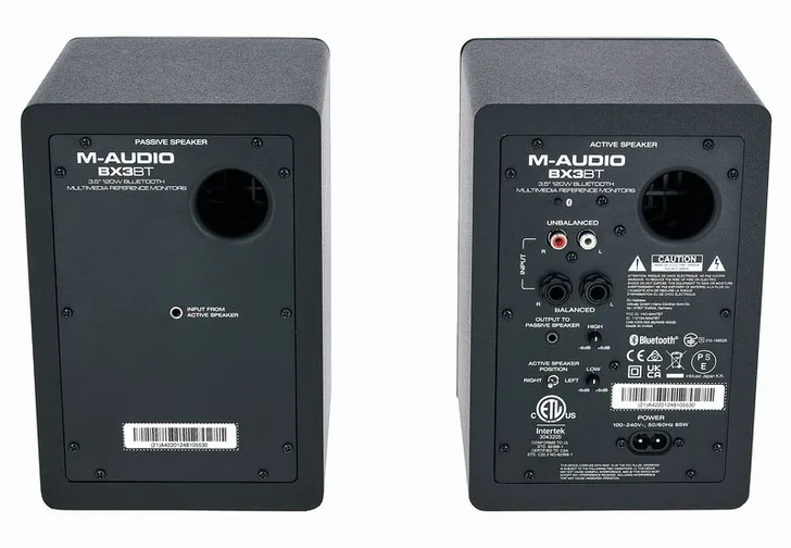 M-Audio BX3BT, vista 4