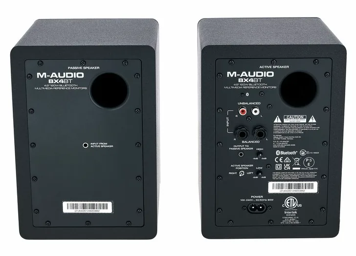 M-Audio BX4BT, vista 4