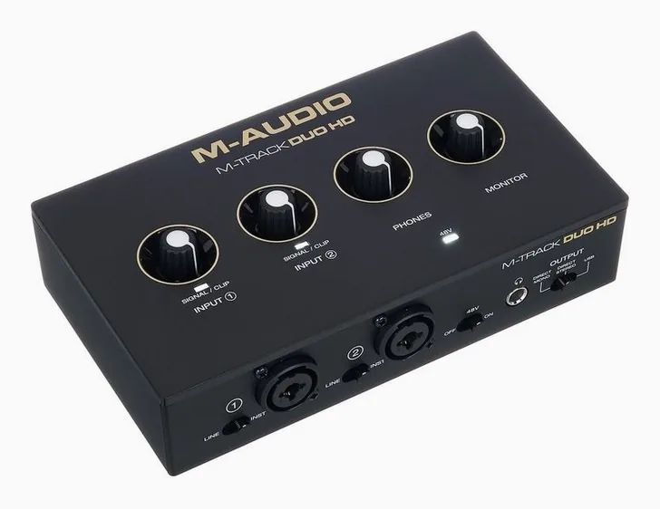 M-Audio M-Track Duo HD, vista 3