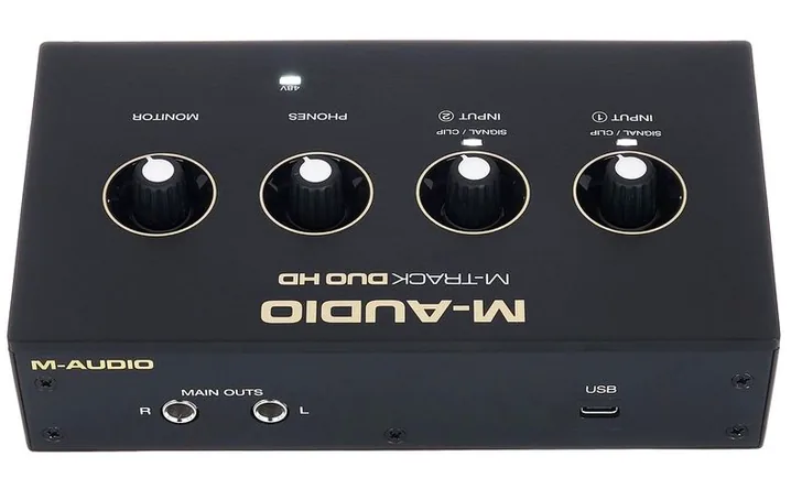 M-Audio M-Track Duo HD, vista 4