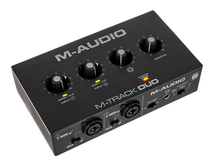 M-Audio M-Track DUO, vista 3