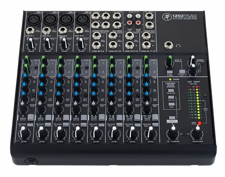 Mackie 1202 VLZ4, vista 2