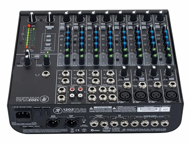 Mackie 1202 VLZ4, vista 4