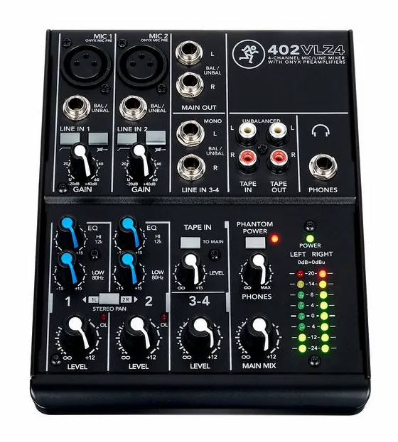 Mackie 402 VLZ4, vista 2