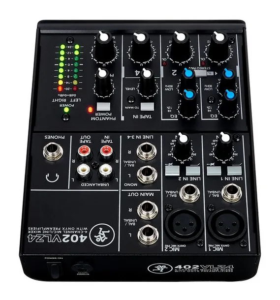 Mackie 402 VLZ4, vista 4