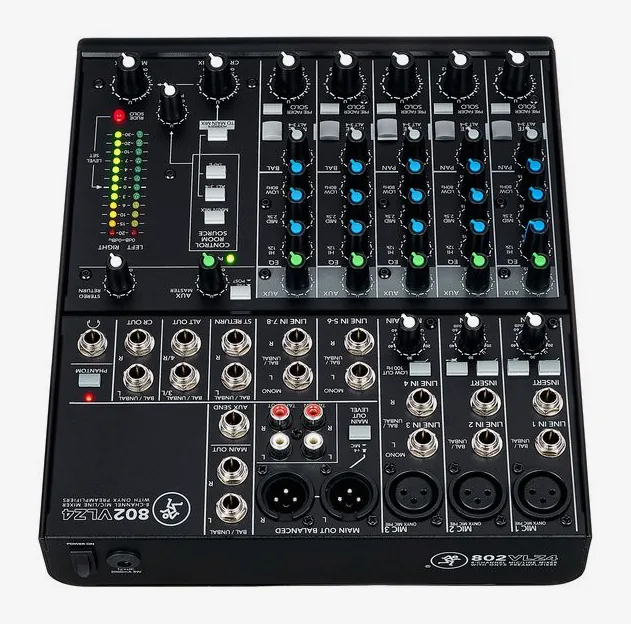 Mackie 802 VLZ4, vista 4