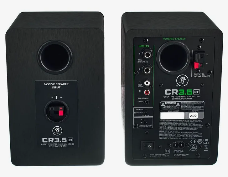 Mackie CR3.5 BT, vista 4