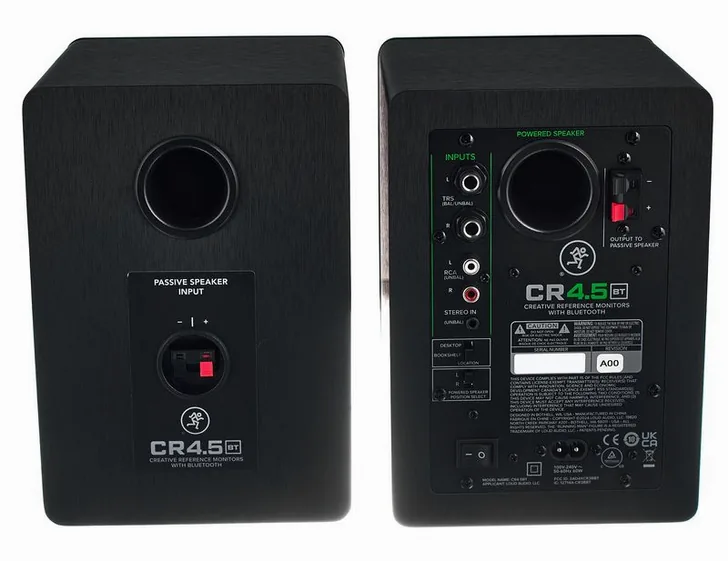 Mackie CR4.5 BT, vista 4