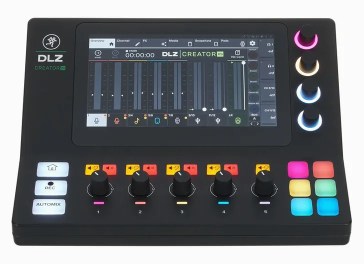 Mackie DLZ Creator XS, vista 2