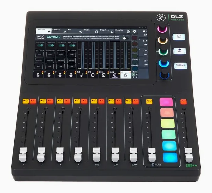 Mackie DLZ Creator, vista 2