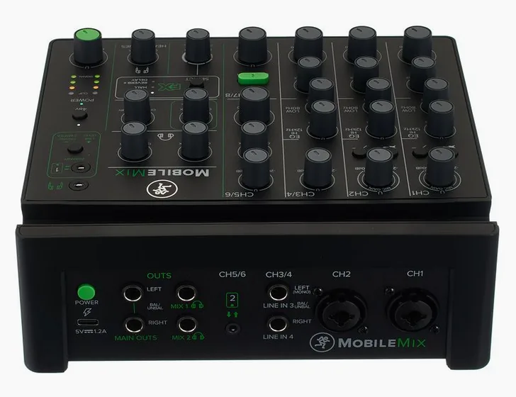 Mackie MobileMix, vista 4