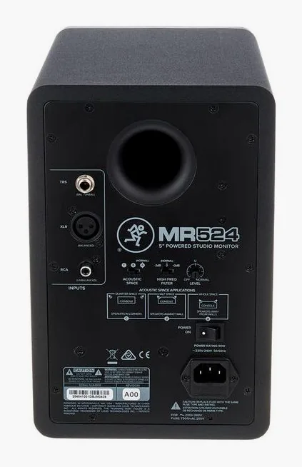 Mackie MR524, vista 4