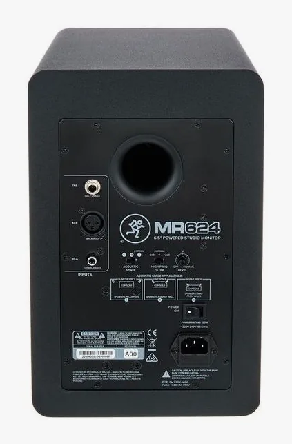 Mackie MR624, vista 4