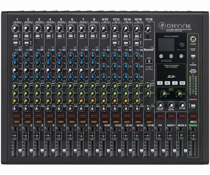 Mackie Onyx16, vista 2