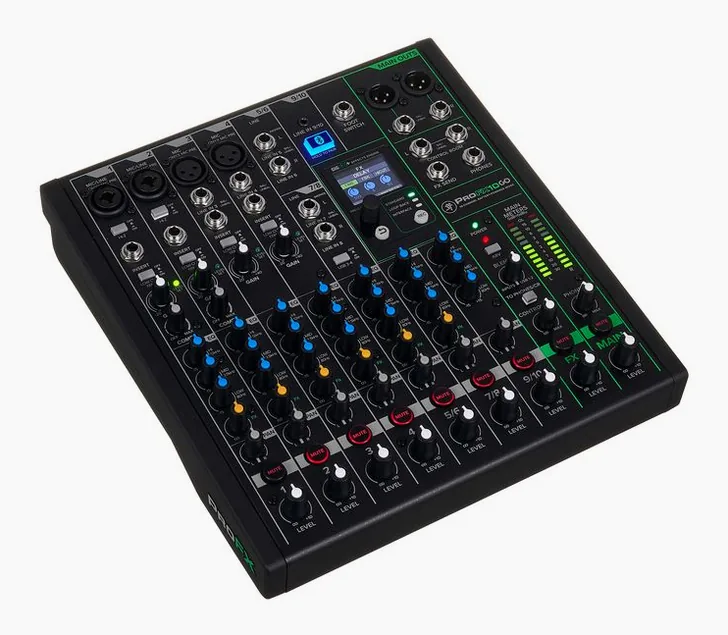 Mackie ProFX10 GO, vista 3