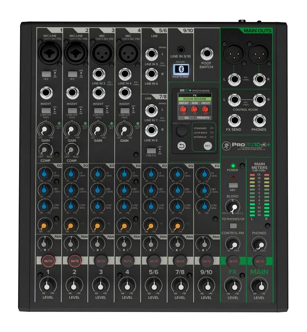 Mackie ProFX10v3+, vista 4