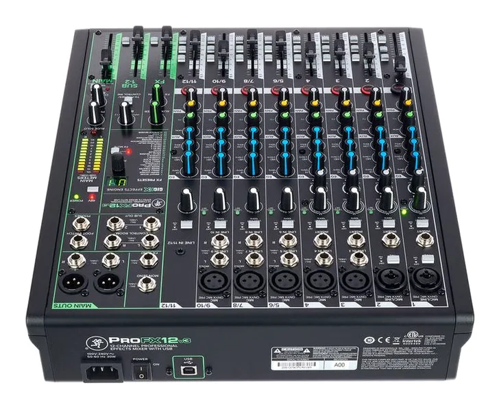 Mackie ProFX12v3, vista 4