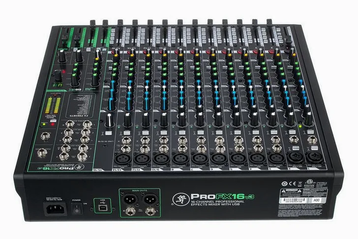 Mackie ProFX16v3, vista 4