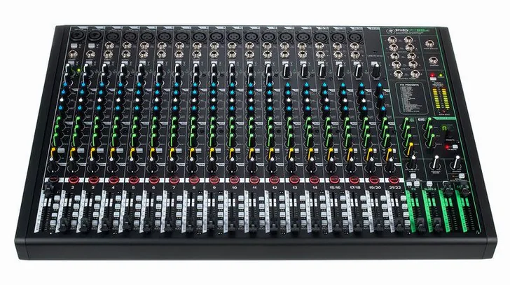 Mackie ProFX22v3, vista 2