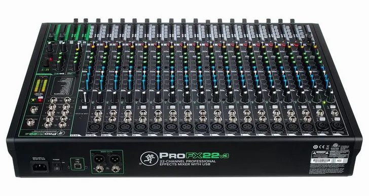 Mackie ProFX22v3, vista 4