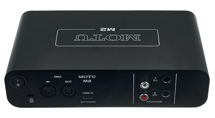 MOTU M2, vista 4