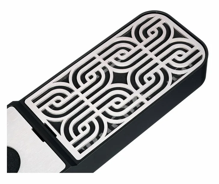 Ohma World Motif Ribbon Black & Steel, vista 4