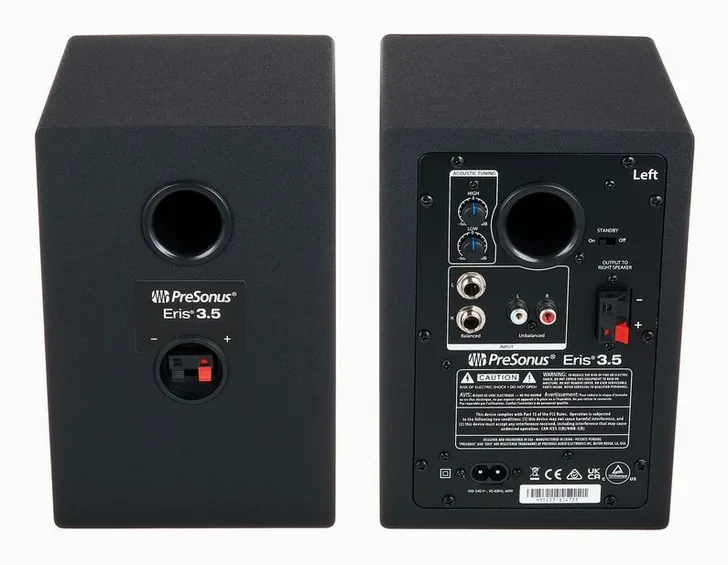 Presonus Eris 3.5 2nd Gen, vista 4