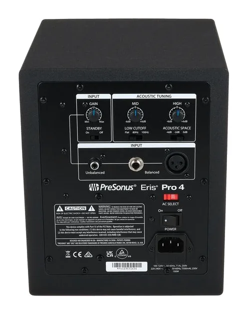 Presonus Eris Pro 4, vista 4