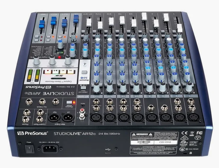 Presonus StudioLive AR12c, vista 4