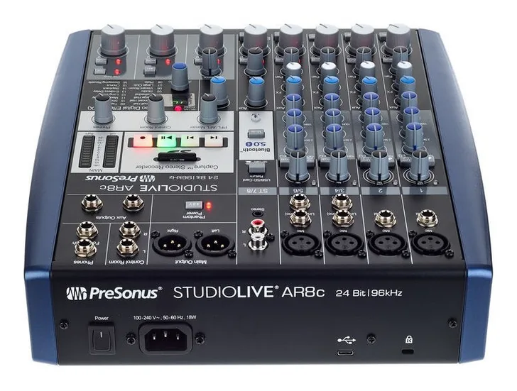Presonus StudioLive AR8c, vista 4