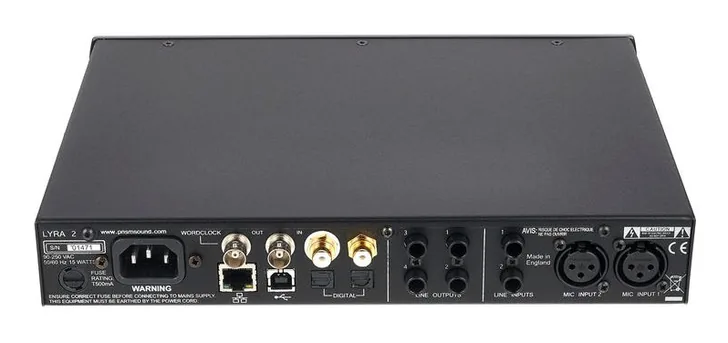 Prism Sound Lyra 2, vista 4