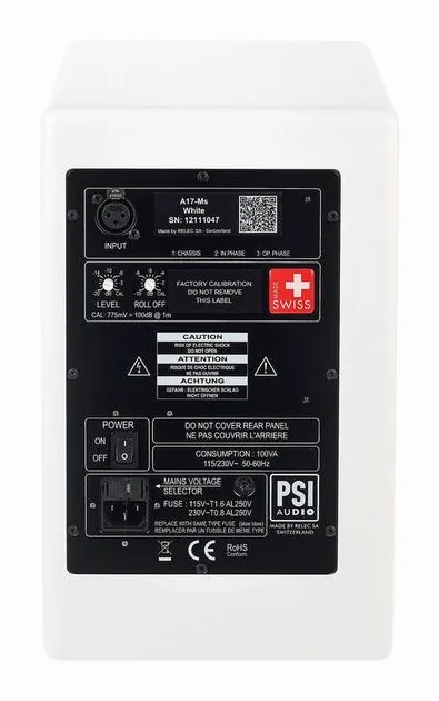 PSI Audio A17-M Pure White, vista 4