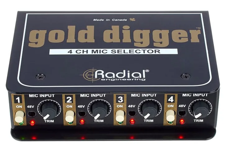 Radial Engineering Gold Digger, vista 2