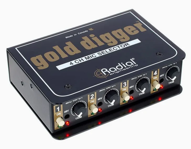 Radial Engineering Gold Digger, vista 3