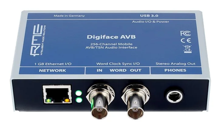 RME Digiface AVB, vista 2