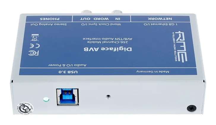 RME Digiface AVB, vista 4