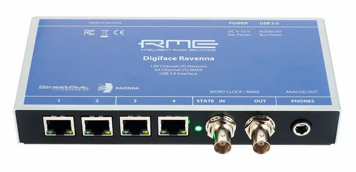 RME Digiface Ravenna, vista 2