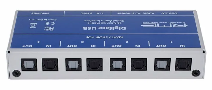 RME Digiface USB, vista 4