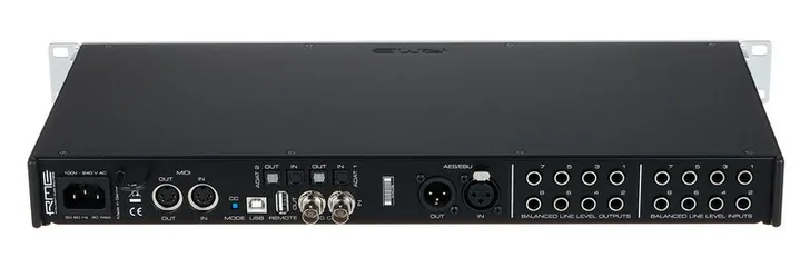 RME Fireface 802 FS, vista 4