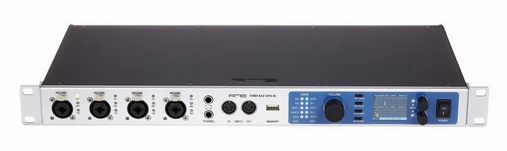 RME Fireface UFX III, vista 2