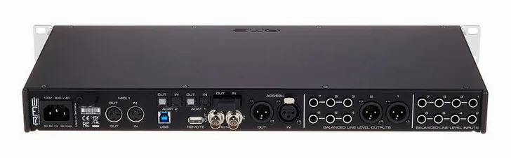 RME Fireface UFX III, vista 4