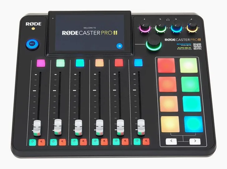 Rode Rodecaster Pro II, vista 2