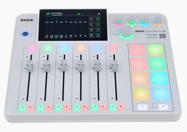 Rode Rodecaster Pro II W, vista 2