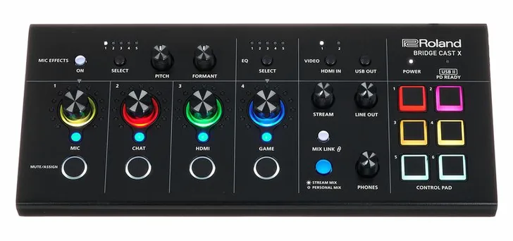 Roland Bridge Cast X, vista 2