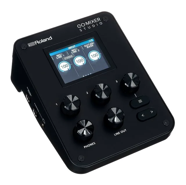 Roland GO:MIXER Studio, vista 3