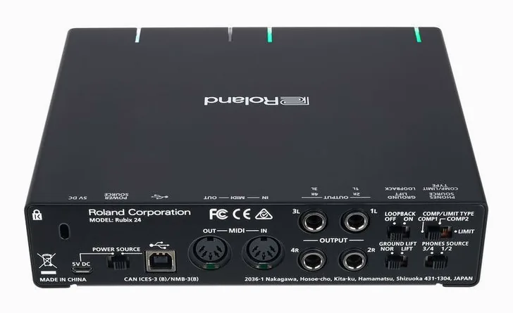 Roland Rubix24, vista 4