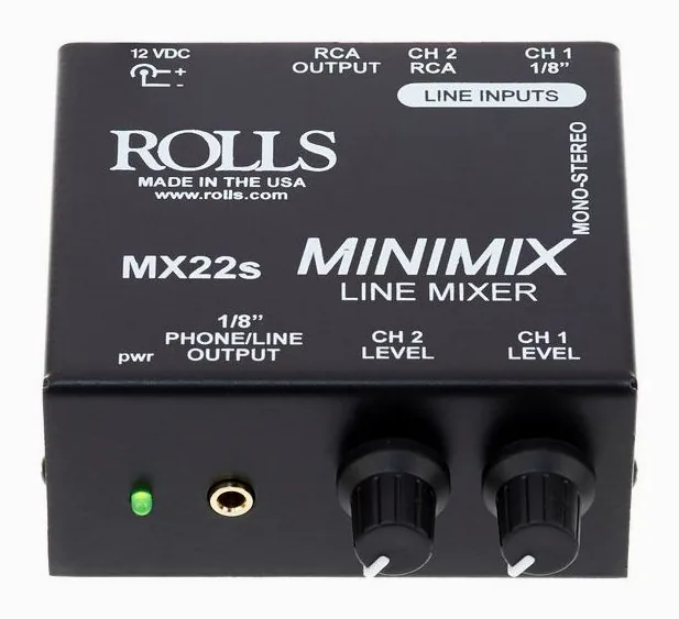 Rolls MX 22s, vista 2