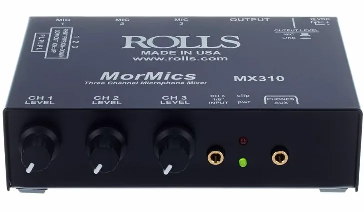 Rolls MX 310, vista 2