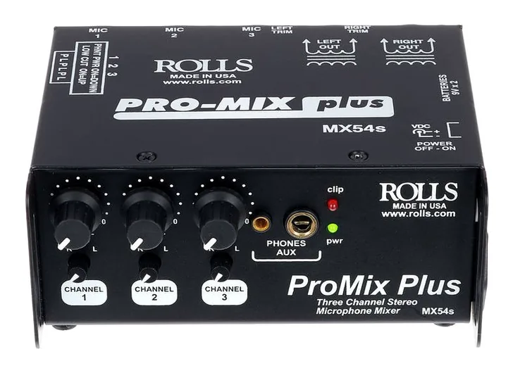 Rolls MX 54s, vista 2