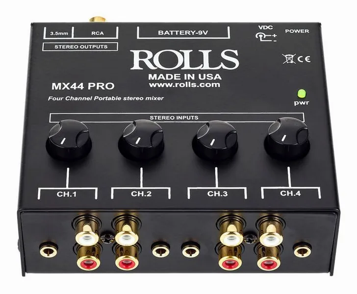 Rolls MX44Pro, vista 2